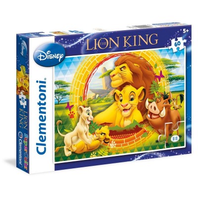 Le roi lion - puzzles 60 pièces - cle26923.5  Clementoni    849885